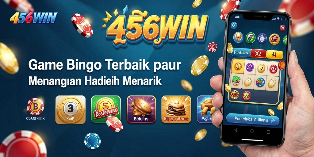 Tampilan menarik dari gameplay Bingo di 456WIN.