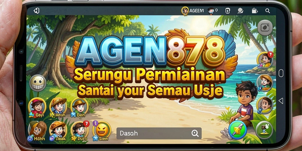 Tangkapan layar menampilkan gameplay seru AGEN878 dengan grafis cerah.