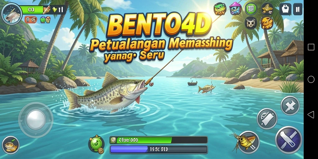 Tangkapan ikan besar dalam BENTO4D yang seru.