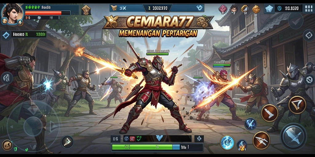 Tampilan gameplay CEMARA77 yang menarik dan penuh strategi.
