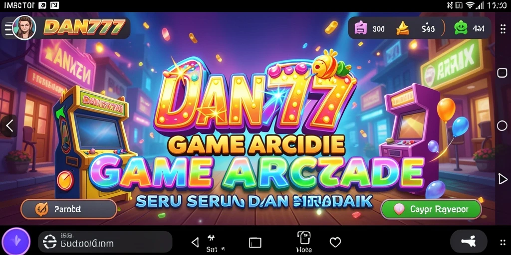 Tampilan gameplay seru dan penuh aksi dari DAN777.