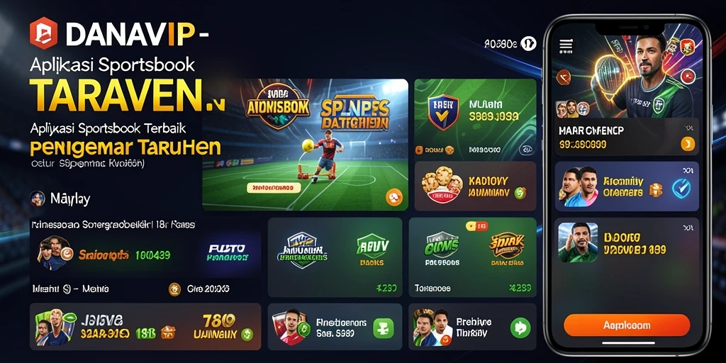 Tampilan menarik dan fitur lengkap dalam gameplay Sportsbook.