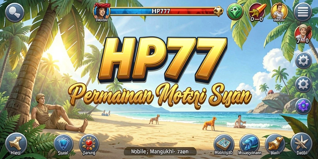 Screenshot utama HP777 menampilkan keseruan gameplay casual yang memikat.