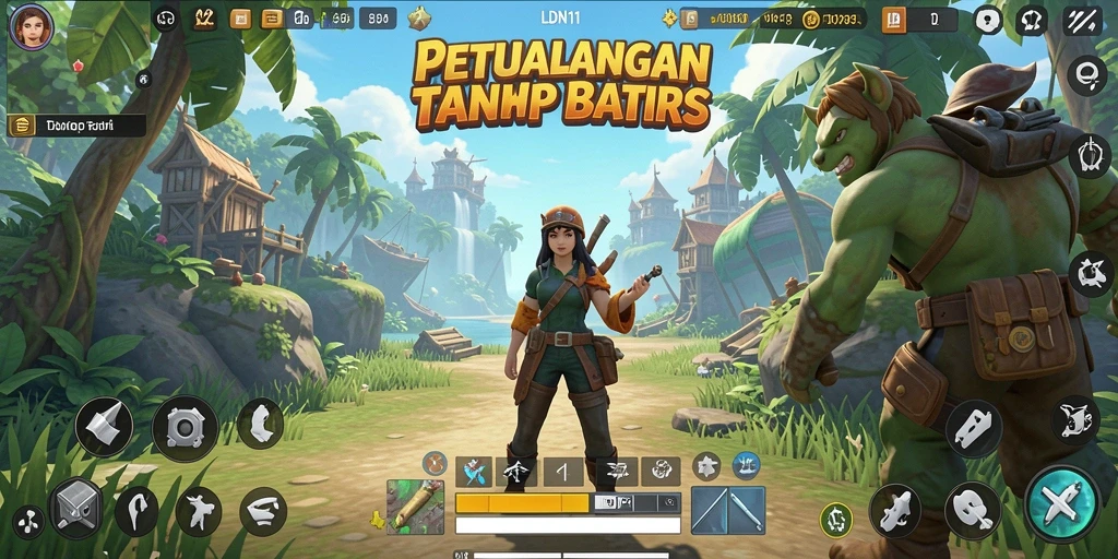 Gameplay mendebarkan di dunia terbuka LDN11.