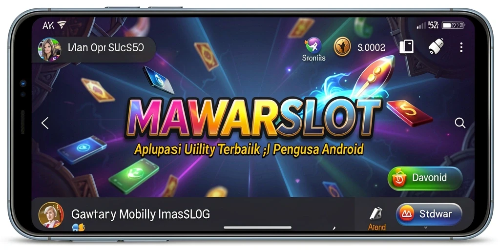 Screenshot utama MAWARSLOT menampilkan antarmuka aplikasi yang intuitif untuk pengelolaan tugas.