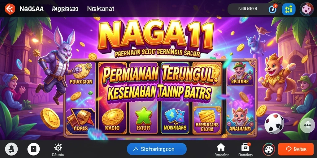 Tampilan menarik dari gameplay Slot NAGA11 yang menggugah selera.