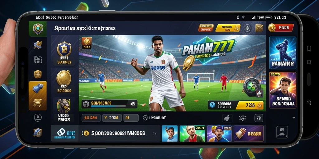 Screenshot PAHAM777 menampilkan pengalaman bertaruh dalam Sportsbook yang menarik.