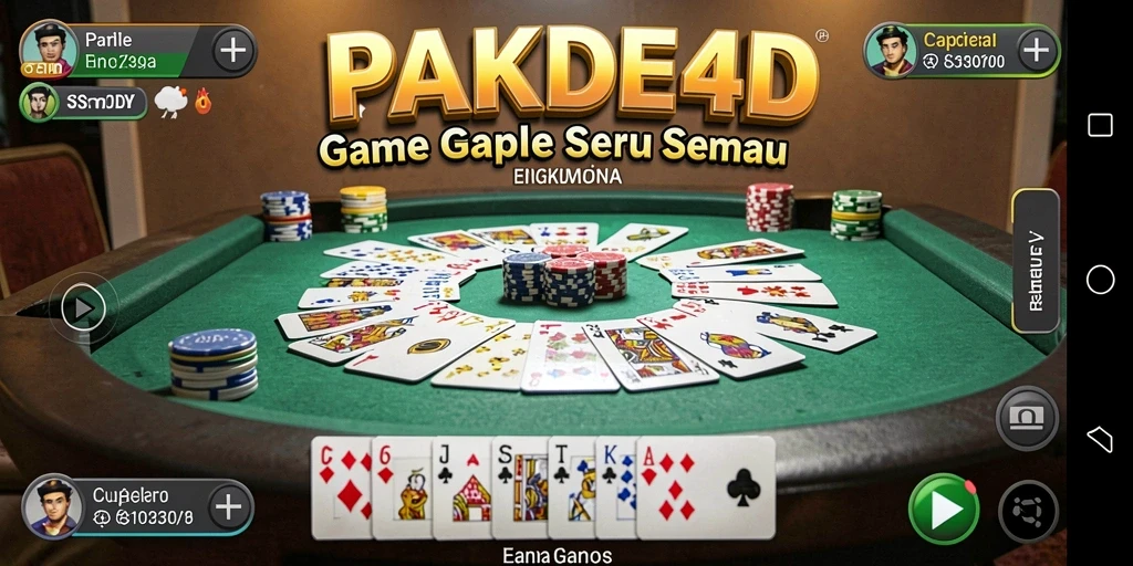Tampilan gameplay seru dan menantang dari PAKDE4D.