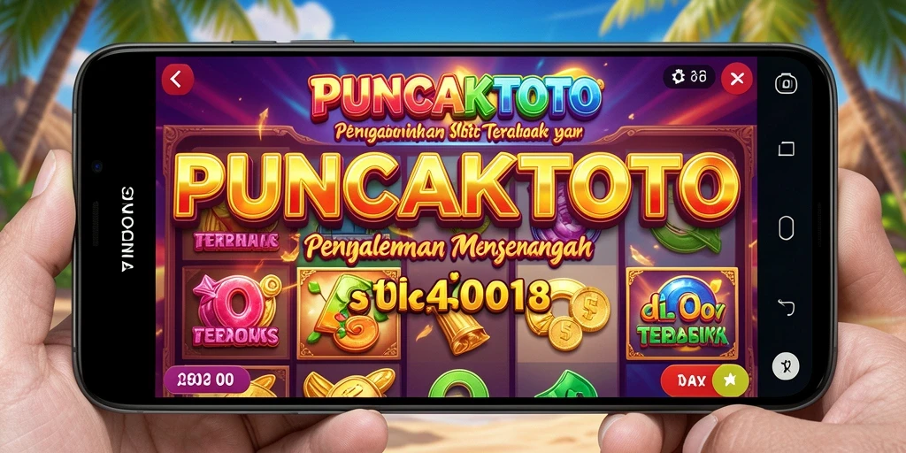 Tampilan gameplay seru dari PUNCAKTOTO dengan efek menarik.
