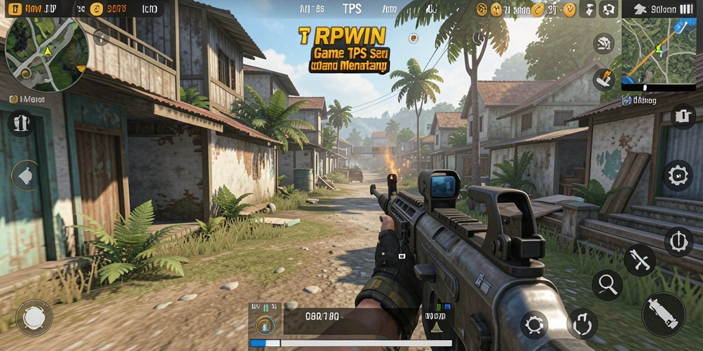 Gameplay dinamis dan menarik dalam RPWIN dengan aksi seru.