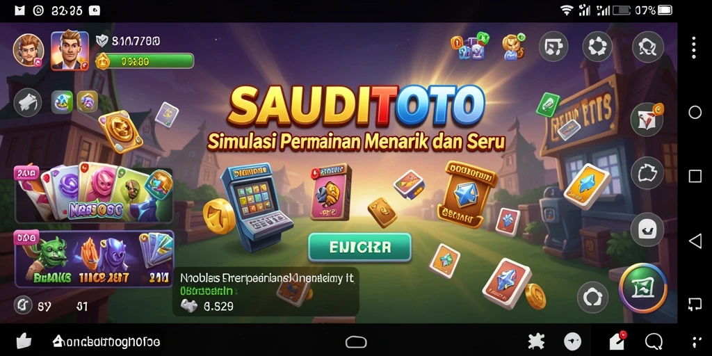 Tampilan menarik dari gameplay SAUDITOTO yang penuh interaksi.