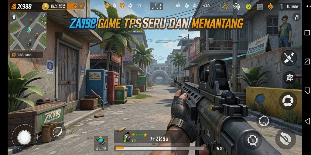 Gameplay seru ZK988 dengan aksi menegangkan.